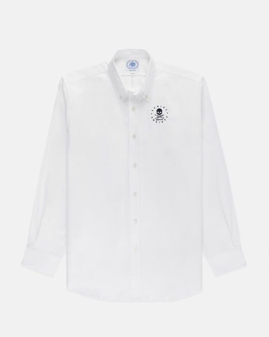WHITE STOICS SOCIETY OXFORD SHIRT