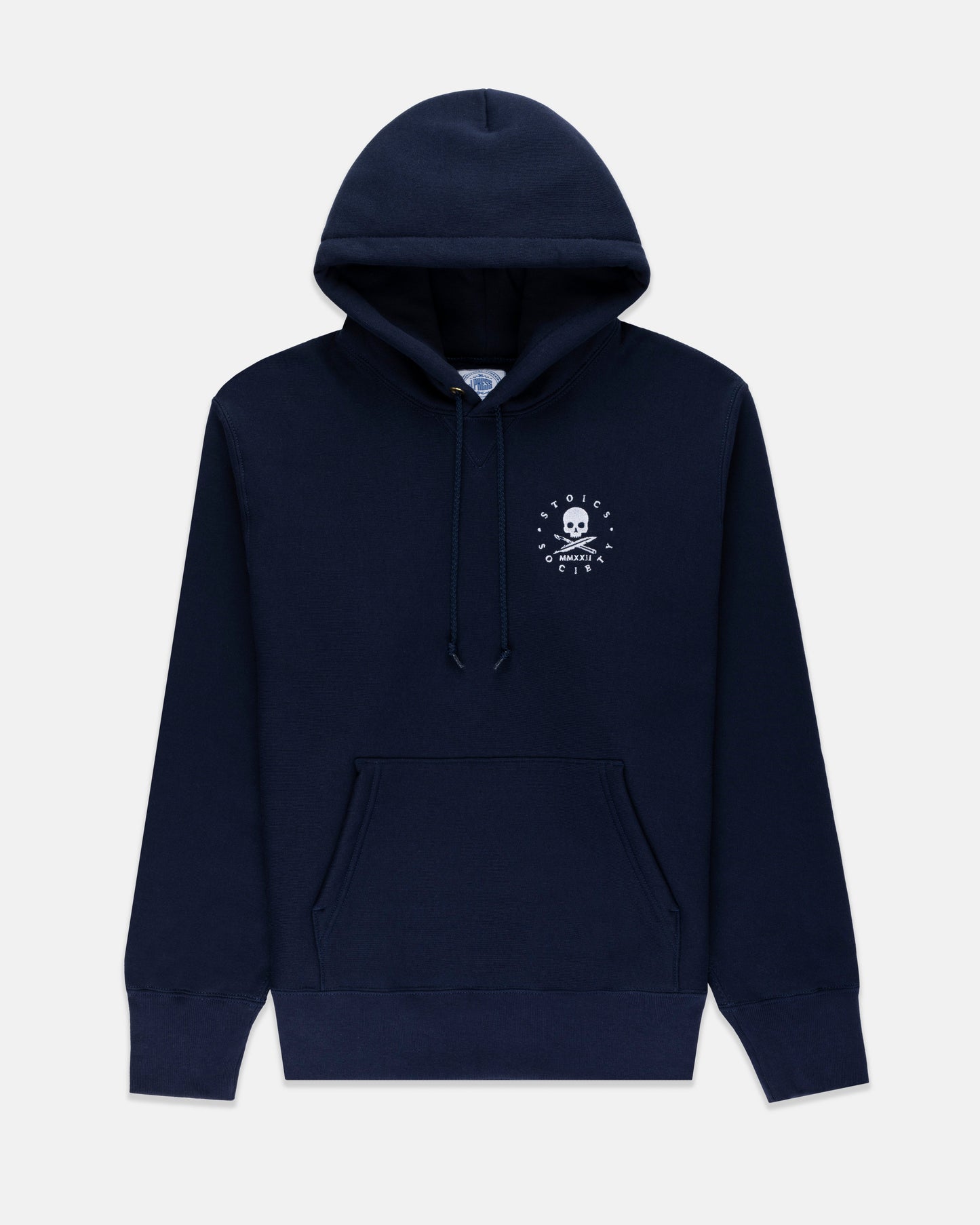 STOICS SOCIETY HOODIE - NAVY