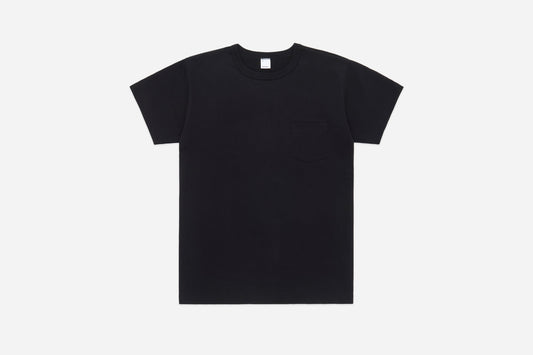 Heavyweight Pocket T-Shirt ~ Black (2 Pack)