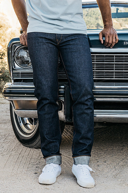 The Pen Slim - Indigo Raw 17.5oz Mammoth Selvedge