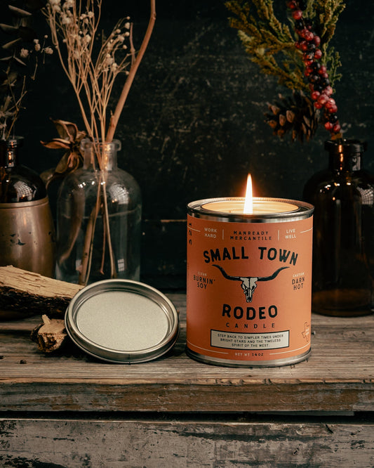 Small Town Rodeo Candle | Manready Mercantile