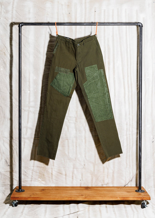 Hamid Holloman x Sanded Slim Canvas Pant – Size 31