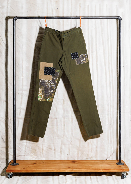 Hamid Holloman x Sanded Slim Canvas Pant – Size 32