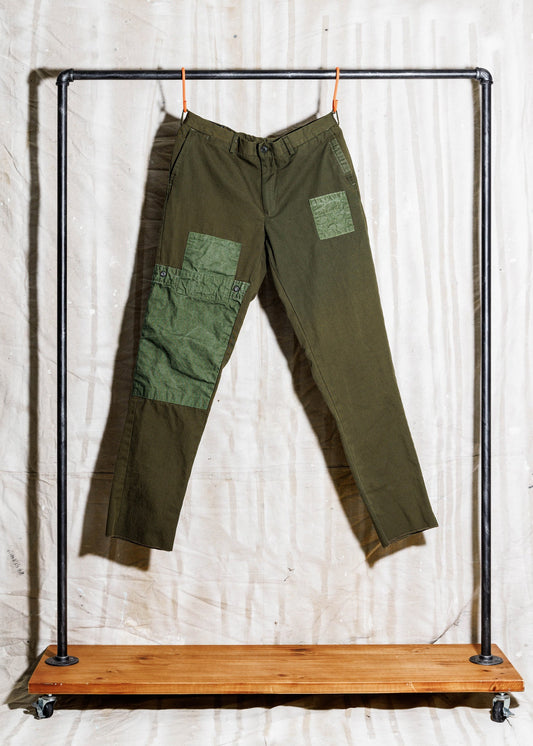 Hamid Holloman x Sanded Slim Canvas Pant – Size 35