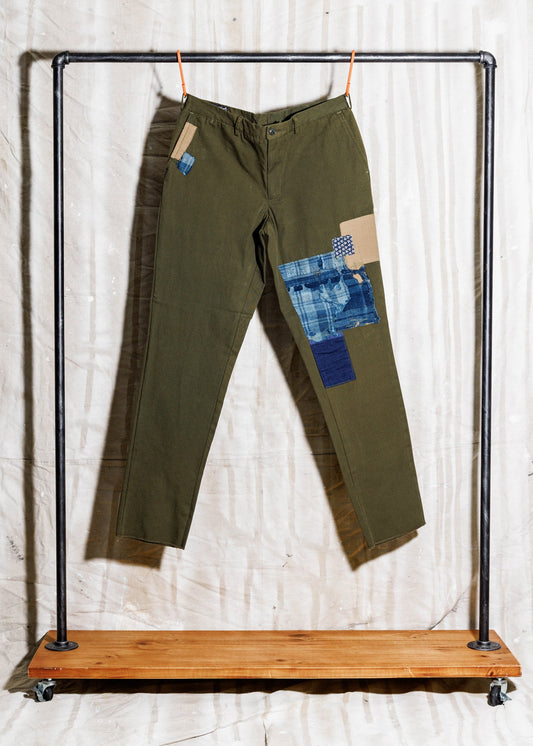 Hamid Holloman x Sanded Slim Canvas Pant – Size 36