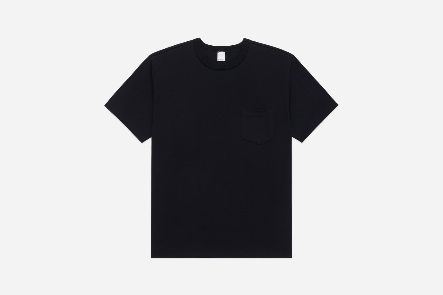 Pima Pocket T-Shirt ~ Black (2 Pack)