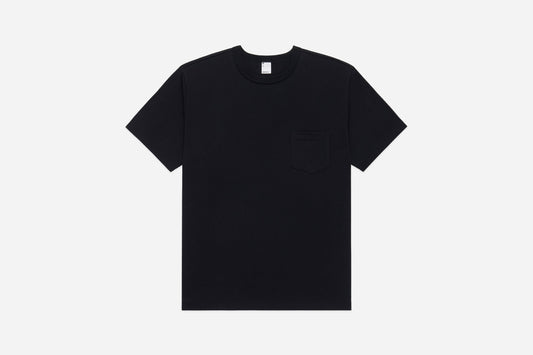 Pima Pocket T-Shirt ~ Black (2 Pack)
