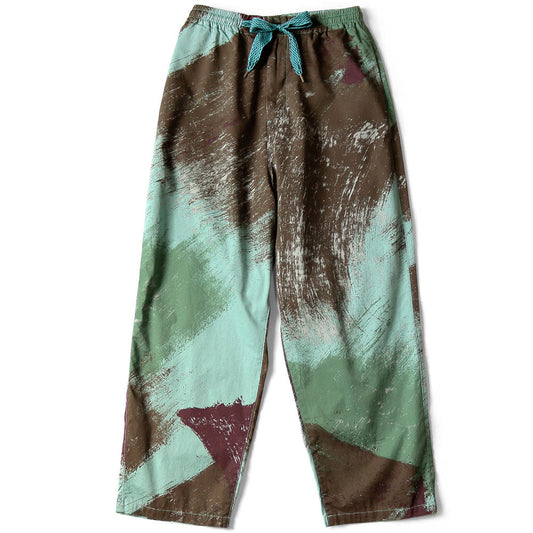 Combed Burberry Brush-Camo Easy Pants 'Turquoise'