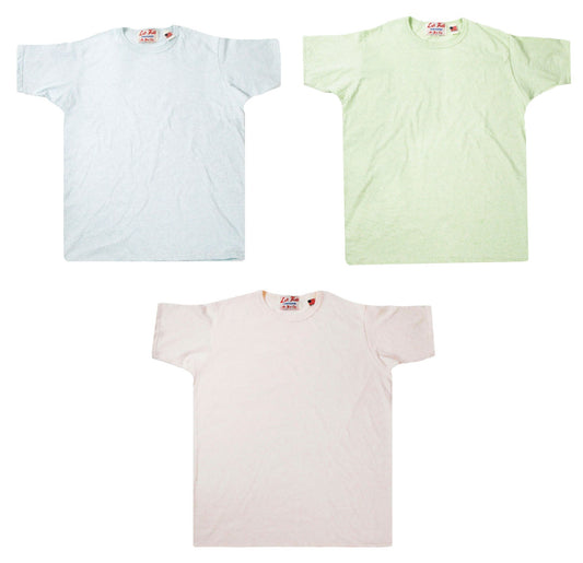 Three Heather Cotton Crew Tee Pack