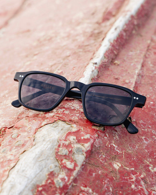 Lester Sunglasses / Black Acetate - Galley Lens