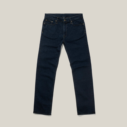 5 Pocket Denim – Relaxed Fit – Dark Wash Indigo