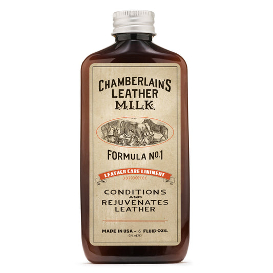 Leather Milk® Leather Care Liniment No. 1 6oz w pad Z99Y011