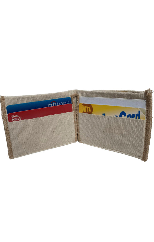 Canvas Billfold Wallet
