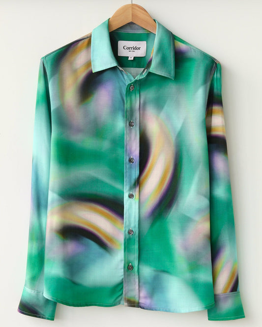 Color Blur LS - Green