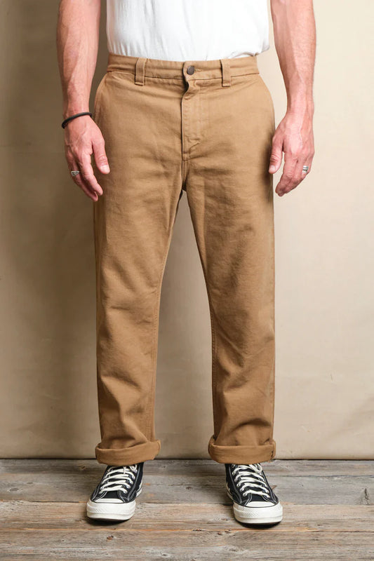Deck Pant- 14oz Tan