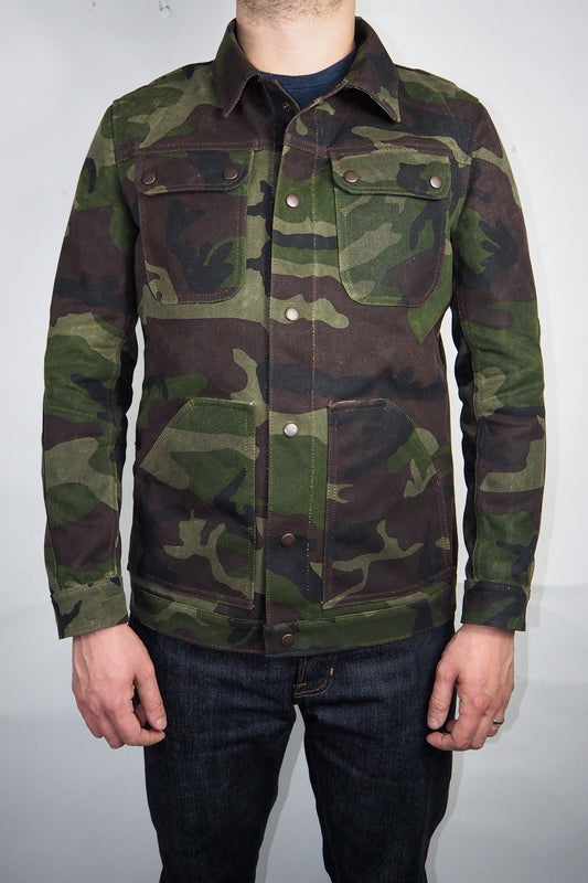 Ranger Jacket - 16oz. Camo Waxed Canvas