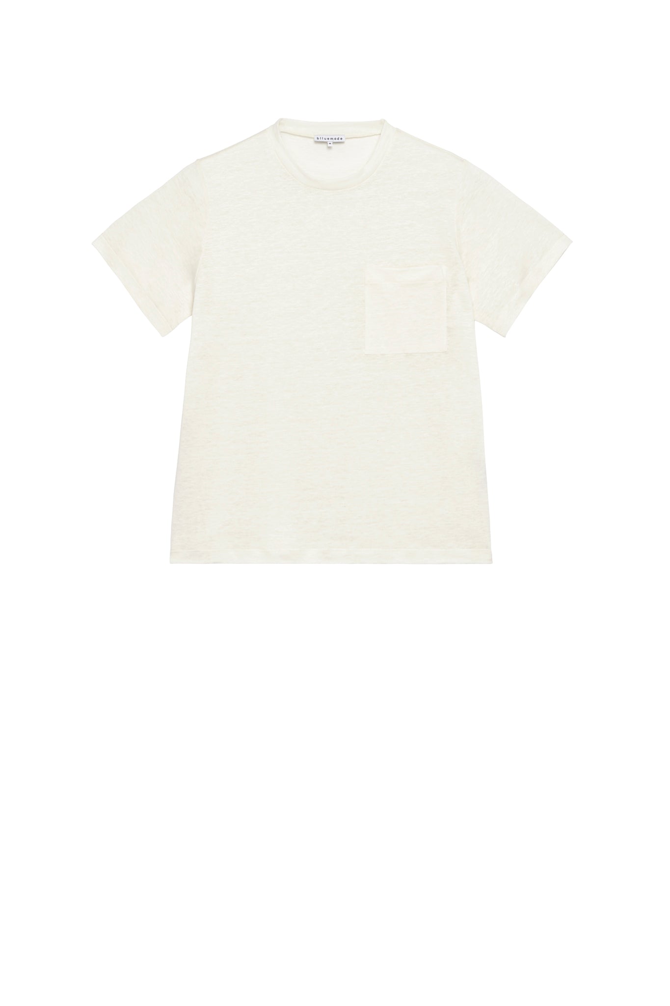 Linen Tee in White