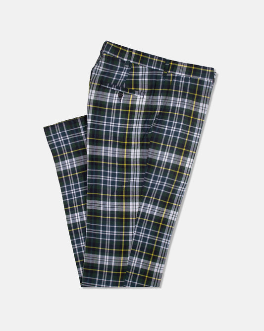 BLUE/GREEN MADRAS PANTS