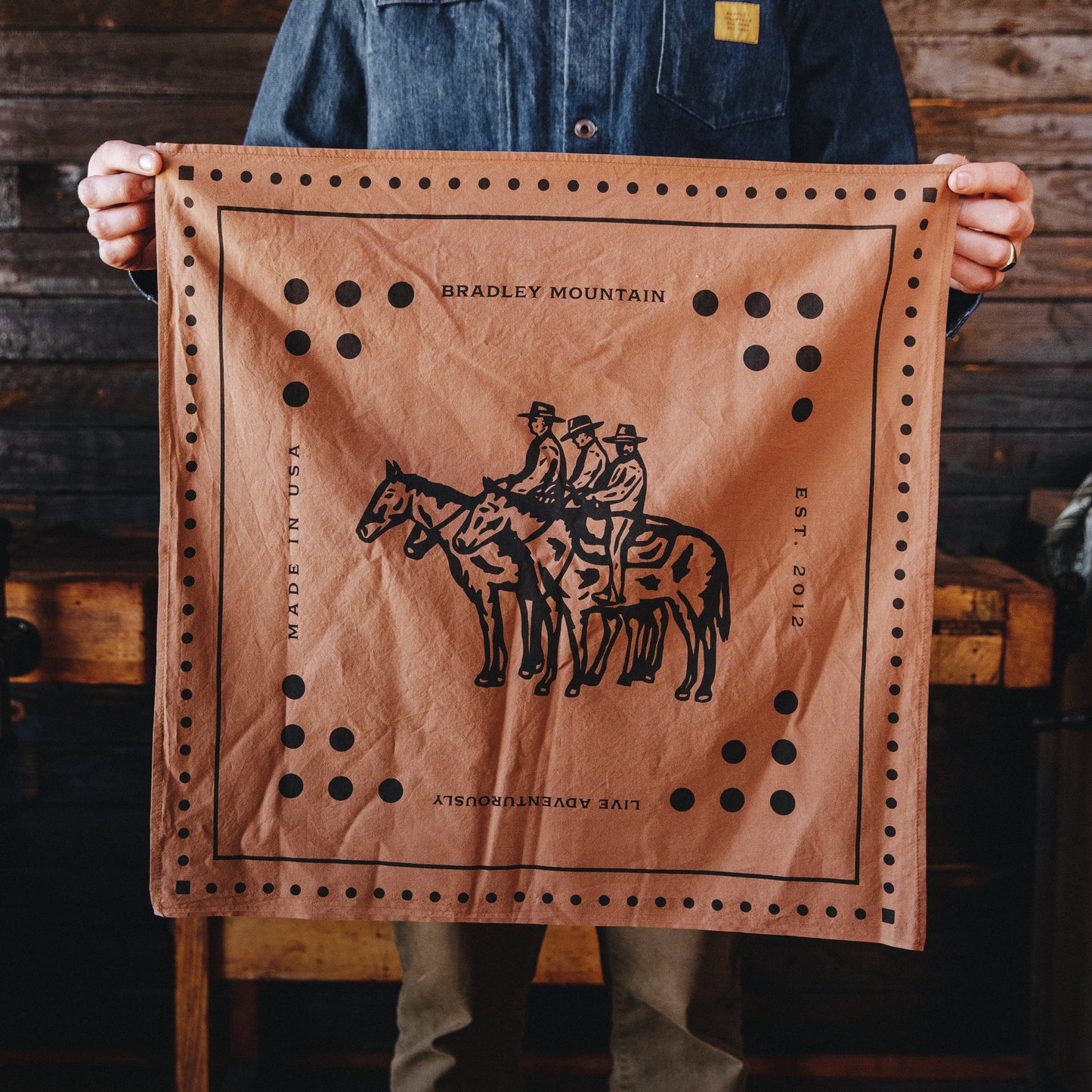 Wrangler Bandana  - Tobacco