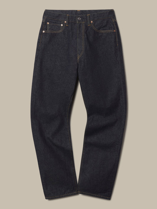 J.PRESS x BUCK MASON 5 POCKET JAPANESE DENIM JEANS - BLUE