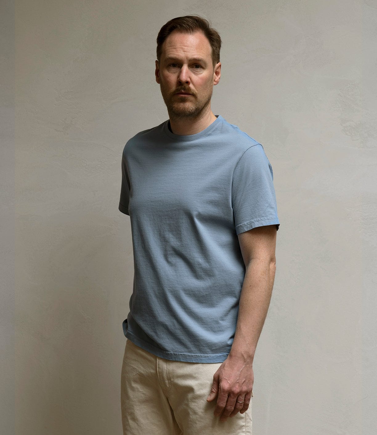 Standard T-Shirt Overcast Blue