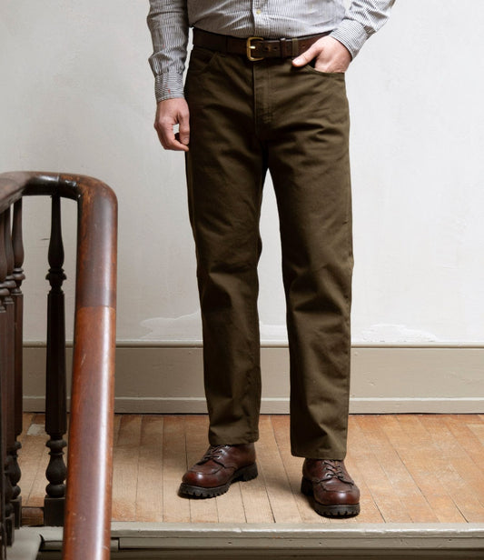 Standard 5-Pocket Pant Deep Olive