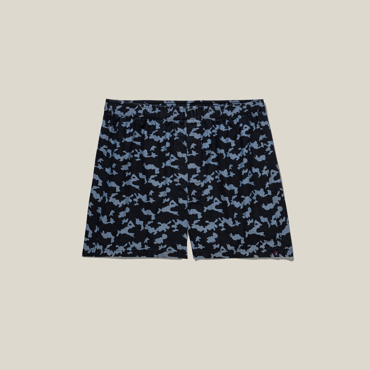 Classic Fit Boxer Chambray Multi Print