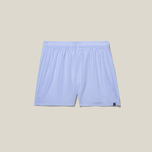 Classic Fit Boxer Striated Chambray