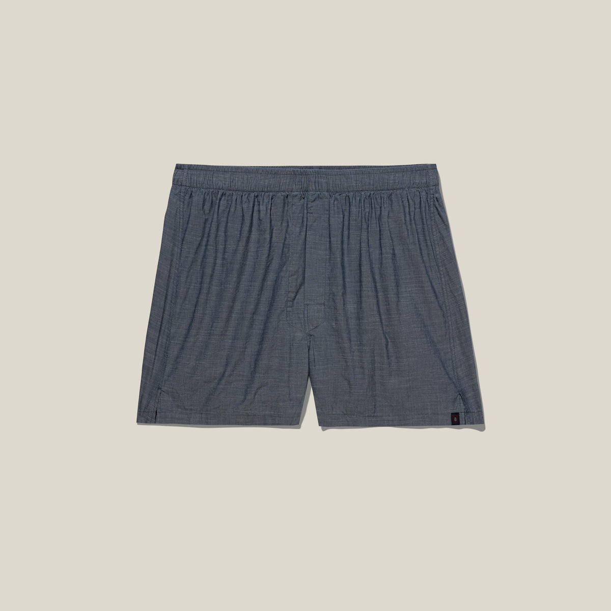 Classic Fit Boxer Indigo Slub