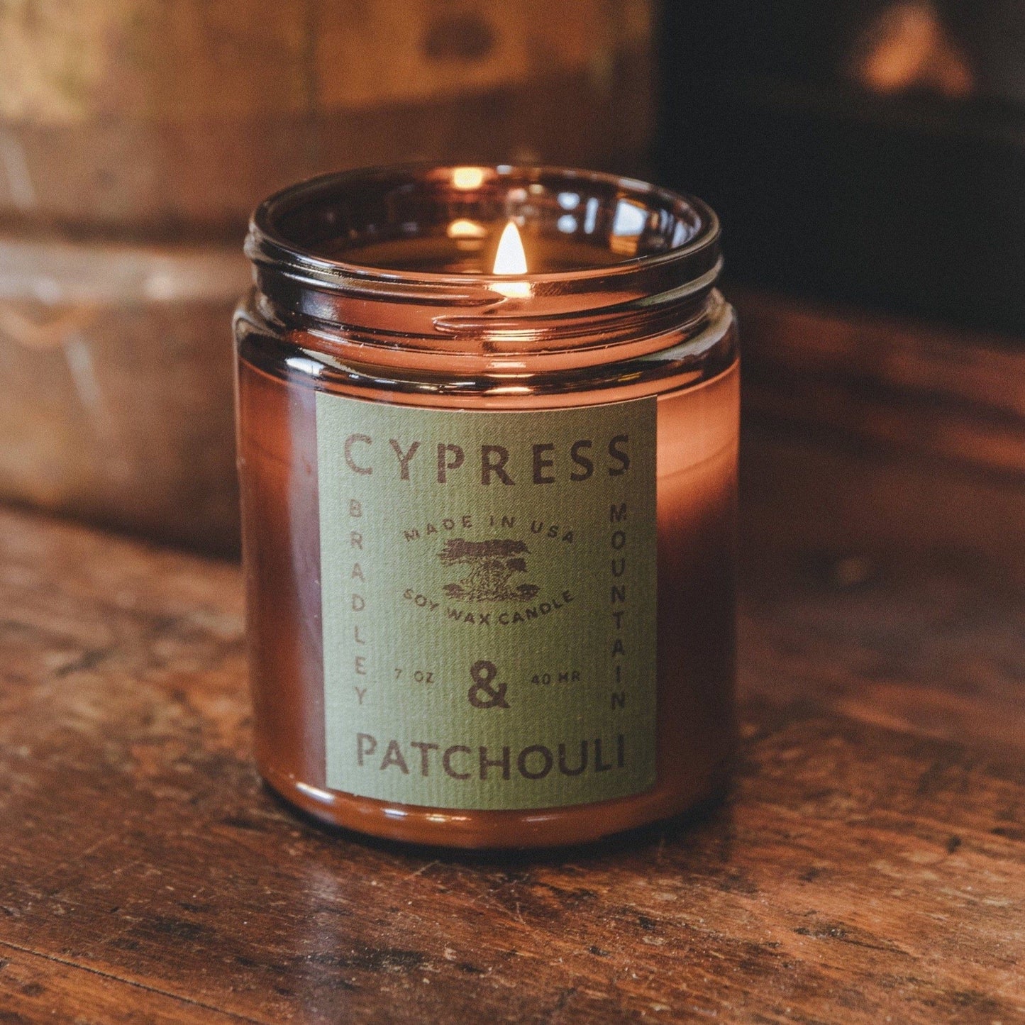 Cypress & Patchouli Candle