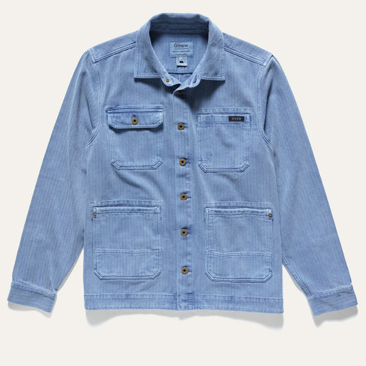 Barn Jacket Indigo Herringbone