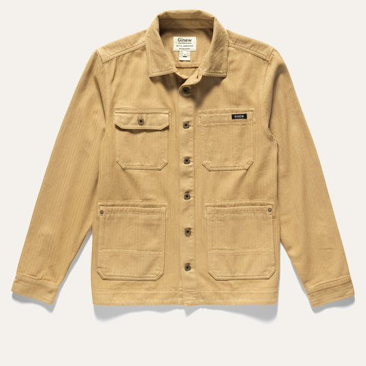 Barn Jacket Saddle Herringbone