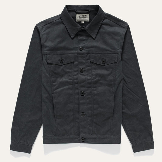 Wax Canvas Rider Jacket Black