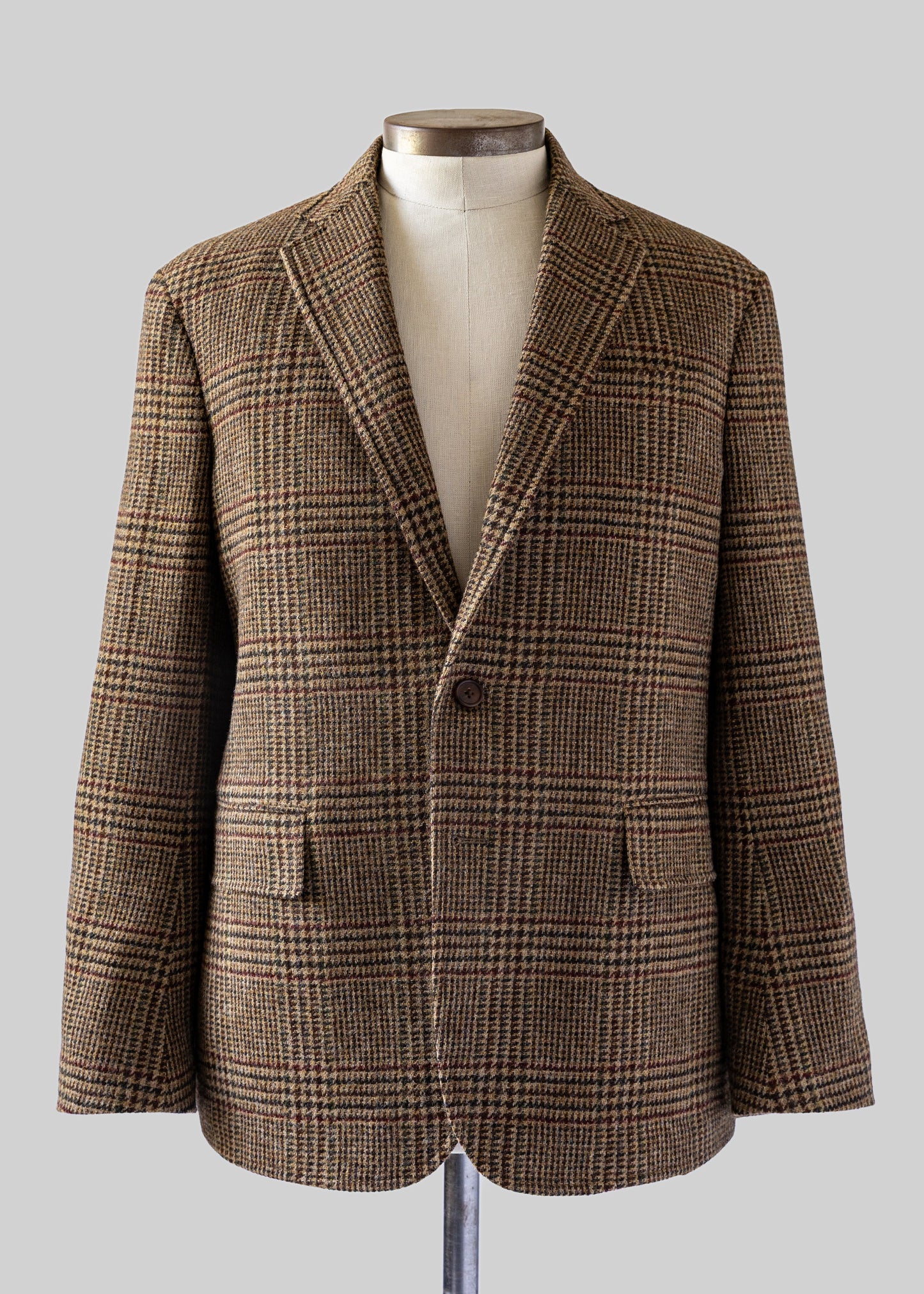The Gun Check Tweed Blazer
