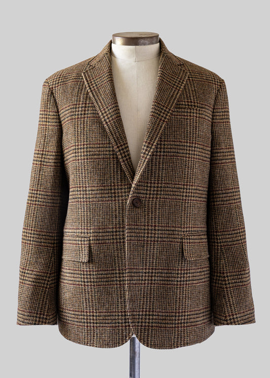 The Gun Check Tweed Blazer