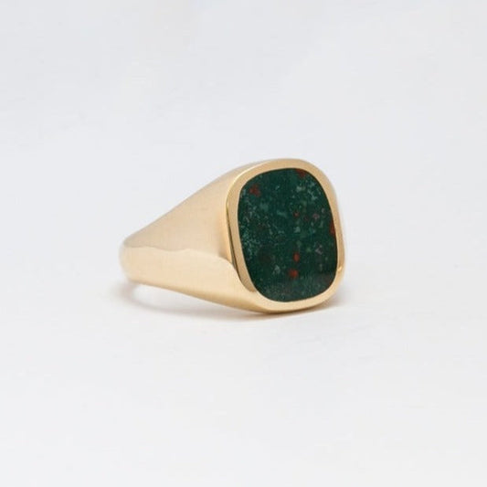 Bloodstone Signet Ring
