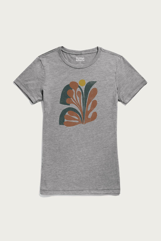 Women's Bloom Tee / Grey