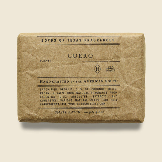 Natural Bar Soap - Cuero