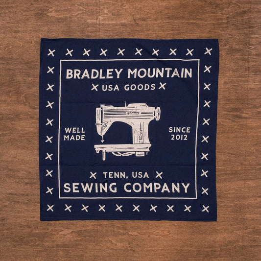 Sewing Company Bandana - Navy