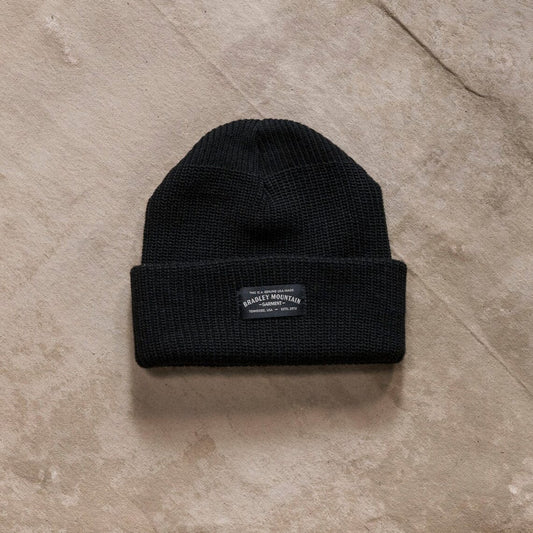 Acrylic Watch Cap - Black