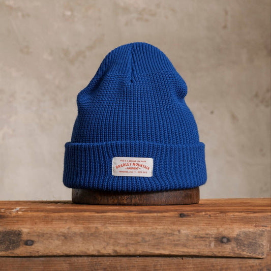 Acrylic Watch Cap - Primary Blue