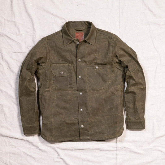 Canvas Workshirt - Military Olive