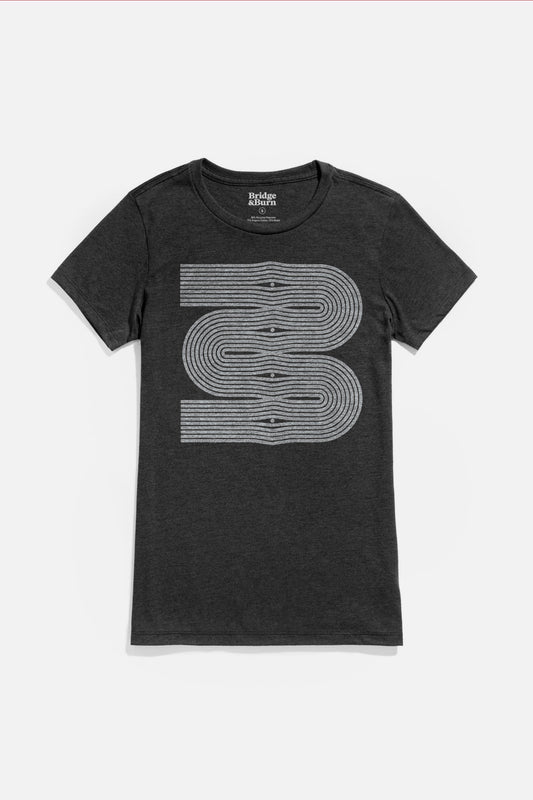 Women's Side Winder Tee / Black