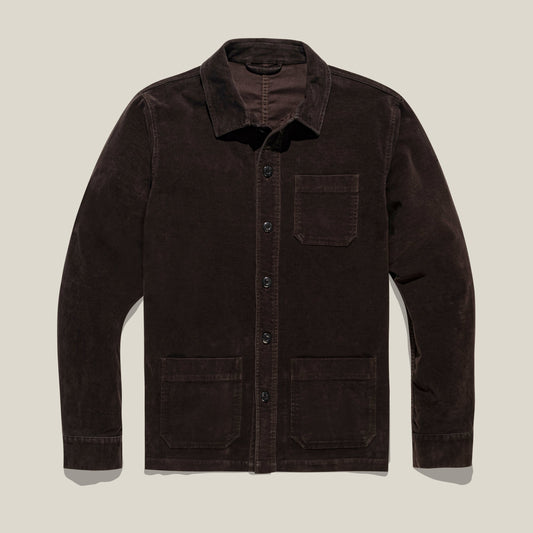 Chore Jacket – Classic Fit – Washed Moleskin