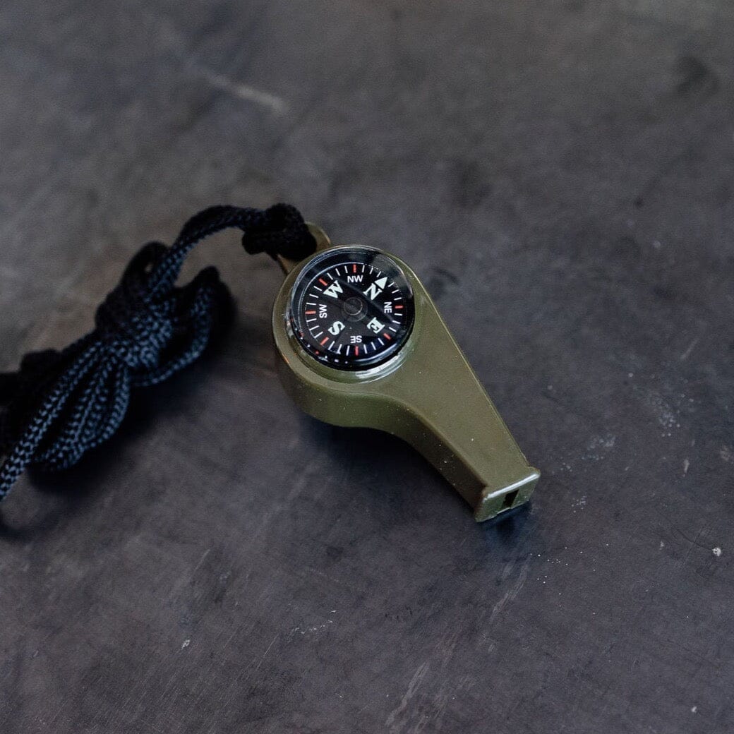 Lanyard Whistle + Thermometer