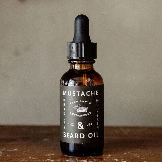 Mustache Beard Oil - Palo Santo Cedarwood