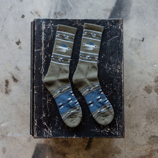 Heather T-Bird Socks