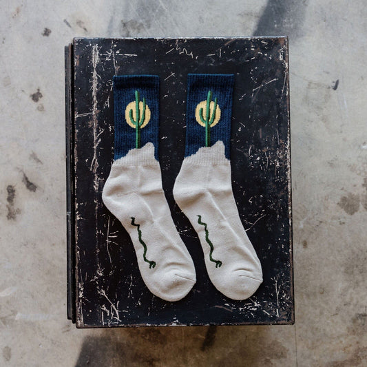 Sunset Cactus Socks