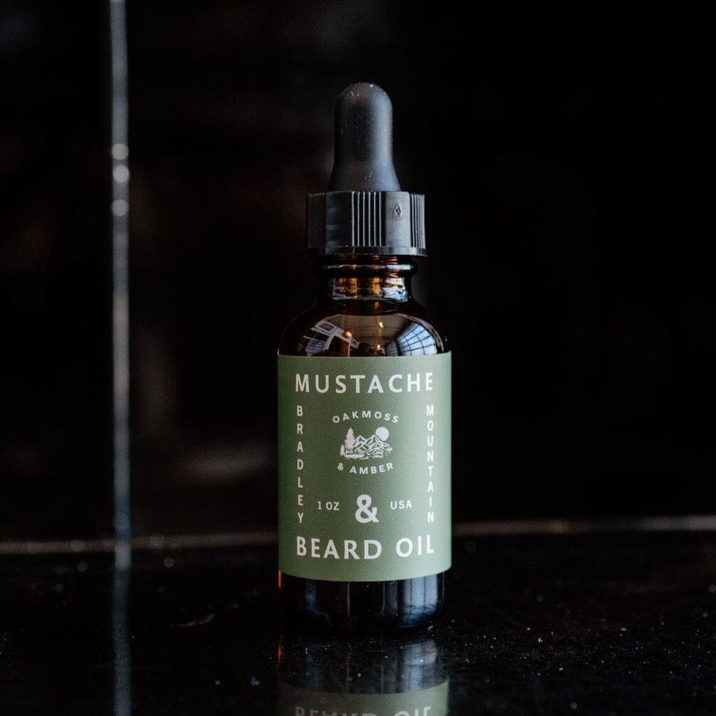 Mustache & Beard Oil - Oakmoss & Amber