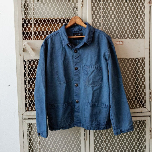 Doctor's Coat - Indigo Dyed